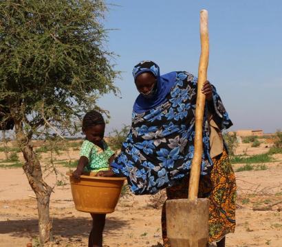 Niger enfant et femme