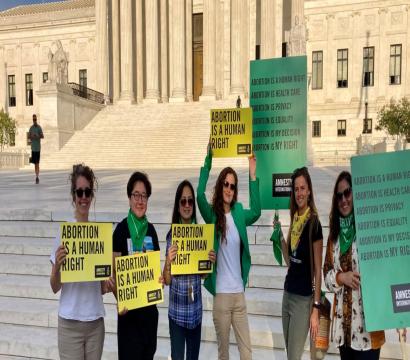 Manifestation pro-choix aux USA